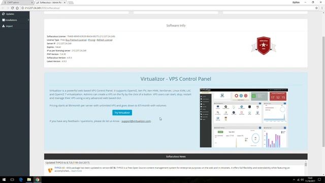 Softaculous - CentOS Web Panel смотреть онлайн