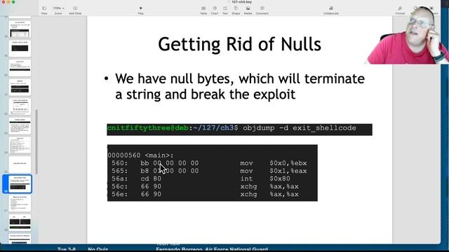 CNIT 127 Ch 3 Shellcode смотреть онлайн