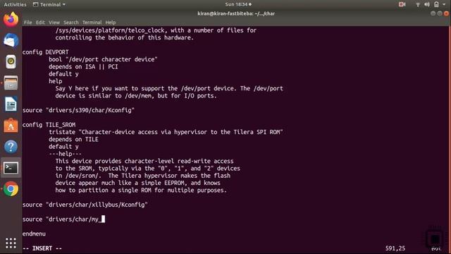 Linux device driver lecture 14 : Intree Building смотреть онлайн