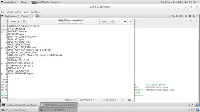 How to Set IP address through in RHEL7 смотреть онлайн