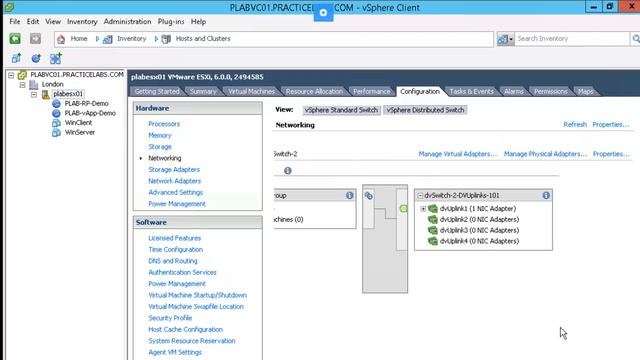 Configure Distributed Switch Policies смотреть онлайн