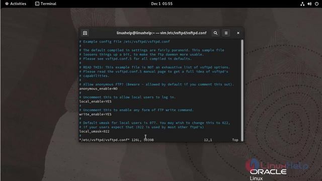 How to install and configure vsftpd Server on Oracle Linux 9.2 смотреть онлайн