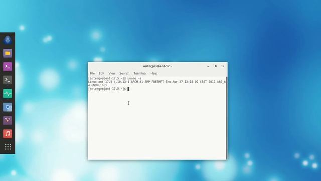 The Antergos OS смотреть онлайн