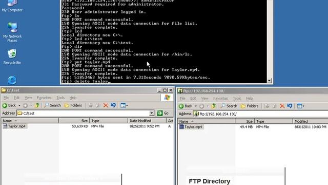 Ftp Using Command Line смотреть онлайн