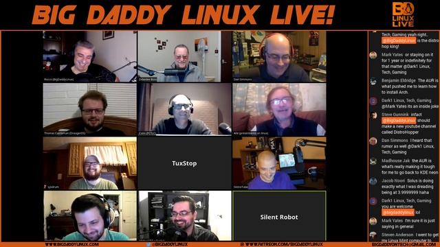 Big Daddy Linux Live! 9-22-18 смотреть онлайн