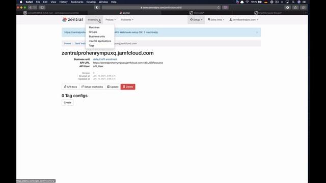 Zentral all in one - setup for Jamf Pro inventory смотреть онлайн