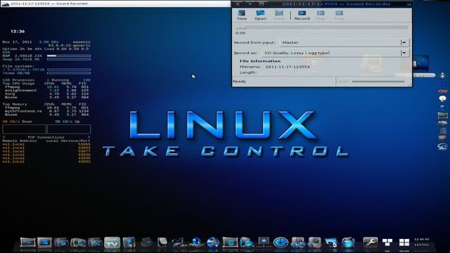 Ubuntu 11.10 Oneiric Ocelot & SLICK HTPC/MythTV in HD HOT - Easenix OS 1.0 смотреть онлайн
