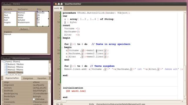 Lazarus [Delphi] := array.variable; // Crashkurs (6) смотреть онлайн
