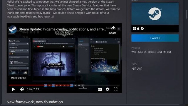 STEAM Hardware Acceleration! - INTEL GEN CPUs GONE?- LINUX Kernel 6.3 CORRUPTION смотреть онлайн