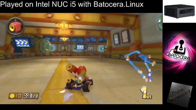 Mario Kart 8 | Wii U | Batocera.Linux 5.29 BETA смотреть онлайн