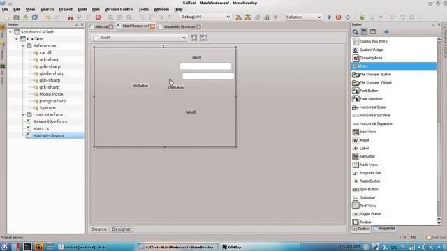 التعامل مع ملفات DLL في المونو Monodevelop and DLL смотреть онлайн