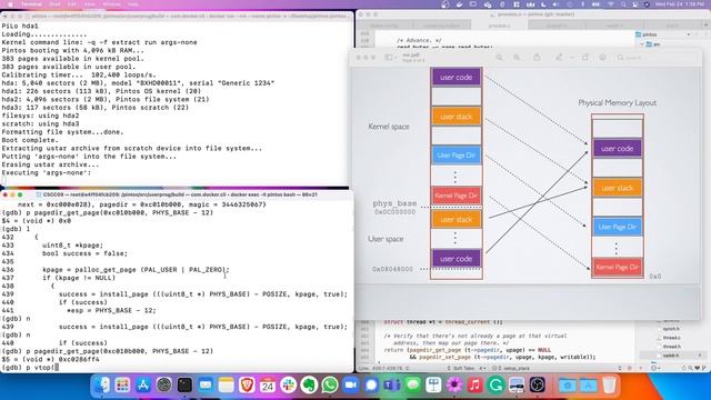 PintOS - Virtual Memory смотреть онлайн