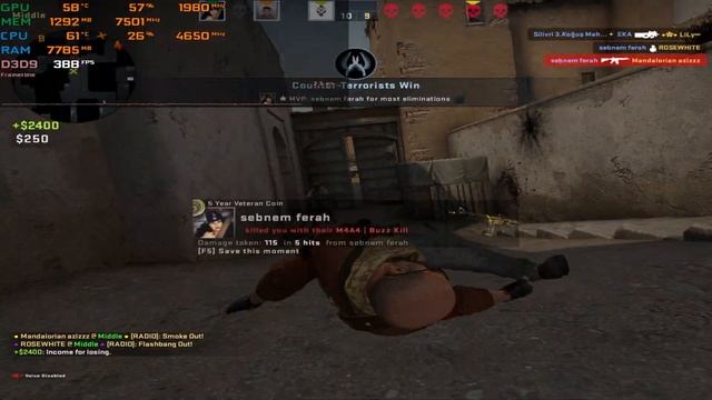 CSGO | RTX 3060 + RYZEN 5 5600X | Low Settings смотреть онлайн