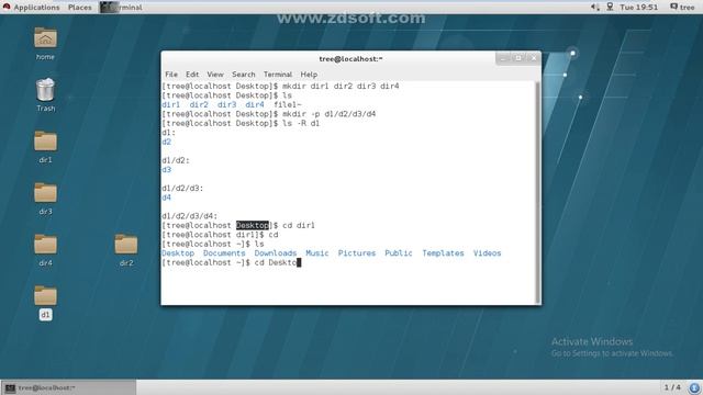 #How to #create #nested directory in # Linux OS смотреть онлайн