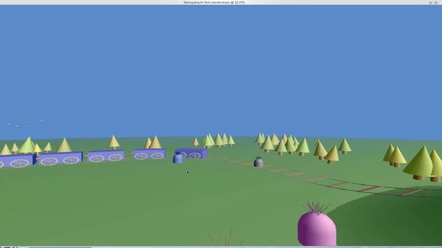 Treinopdracht 2IV10 (OpenGL) смотреть онлайн