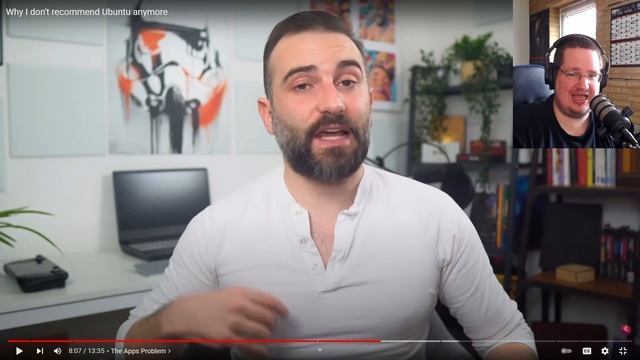 "Why i don't recommend Ubuntu anymore" - Reaction video смотреть онлайн