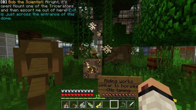 Minecraft Pocket Edition- Jurassic Park- Ep.2- T-REX! смотреть онлайн