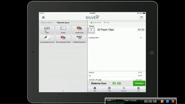 How to Process a Sales Transaction in NCR Silver смотреть онлайн