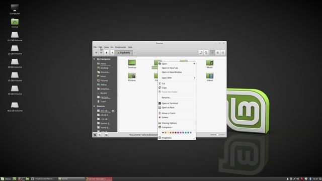 Linux Mint 18 Cinnamon Preview смотреть онлайн
