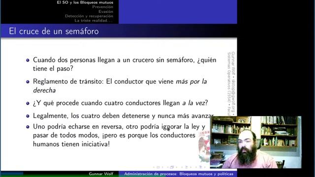 Sistemas Operativos 2023-10-05: Administración de procesos. Bloqueos mutuos смотреть онлайн