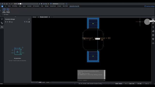 BLOCKCONVERT and new parametric operations in BricsCAD® V24 смотреть онлайн