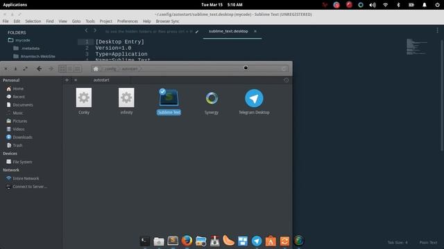 Auto start application or auto run command in linux ubuntu tutorials смотреть онлайн