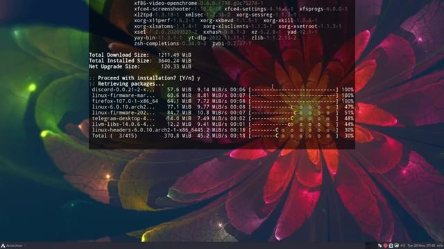 ArcoLinux : 3145 Updating ArcoLinux 22.11 to 22.12 - keep rolling video смотреть онлайн