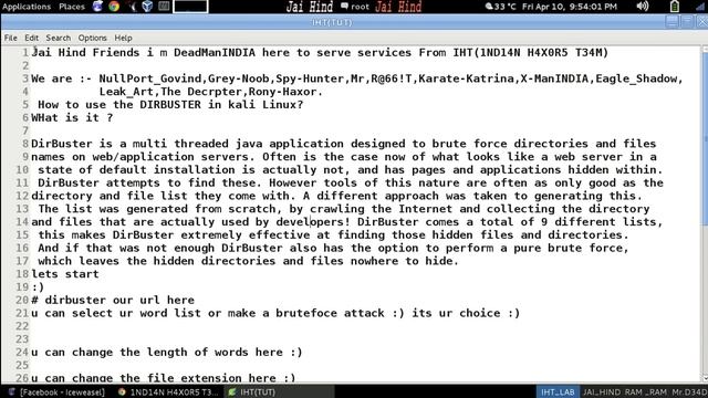 How to use dirbuster in the kali Linux смотреть онлайн