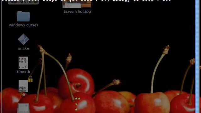 Snake game for gnome-terminal смотреть онлайн