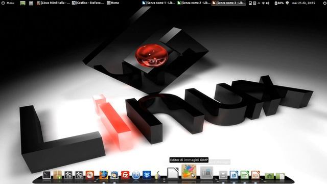 Mint Maya Cinnamon e Cairo-Dock смотреть онлайн