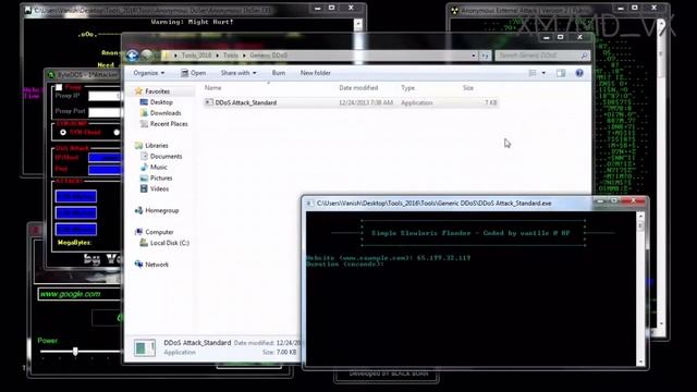Tutorial How To Use Anonymous DDos Hack Tools смотреть онлайн