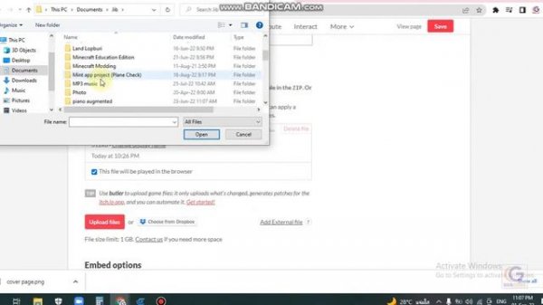 GDevelop Export your game L 4 export exe file