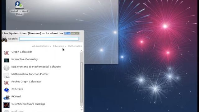 Fedora 17 Scientific KDE Presentation смотреть онлайн
