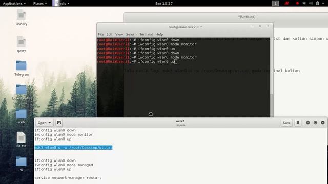 MDK3 dengan kali linux 2.0 смотреть онлайн