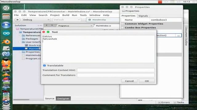 C# DEMO 07 - Temperature CFR смотреть онлайн