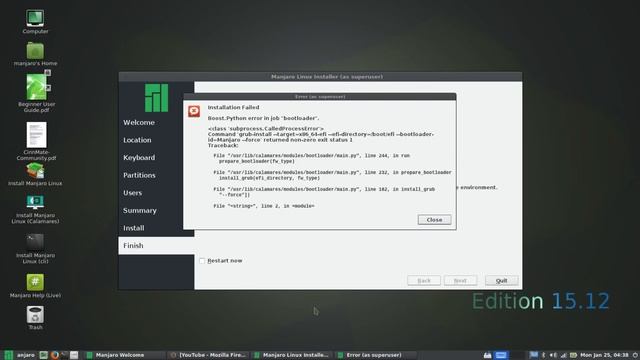 Manjaro linux install UPDATE смотреть онлайн