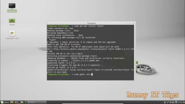 How to Change Background Text in Linux Terminal
