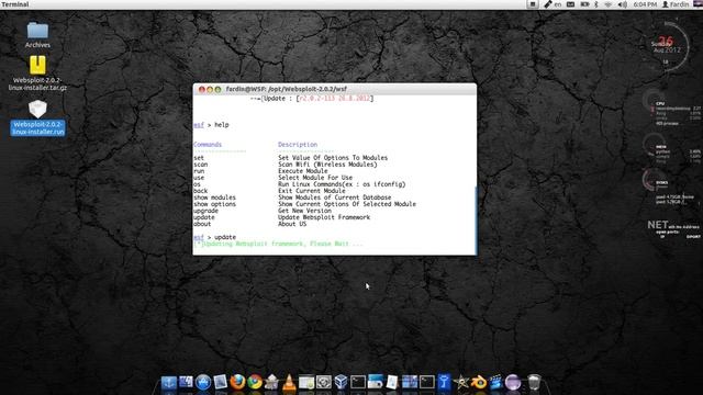 Install & update Websploit Framework V.2.0.2 on Linux смотреть онлайн