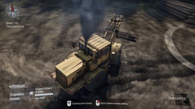 Spintires: MudRunner #10 - Халтура. смотреть онлайн