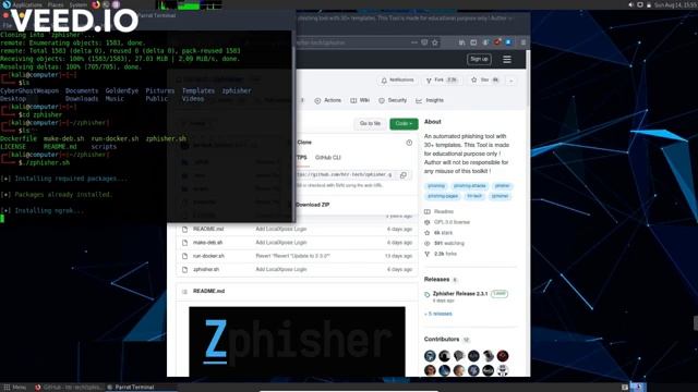 HOW TO CREATE PHISHING PAGE | PHISHING TUTORIAL | KALI LINUX смотреть онлайн