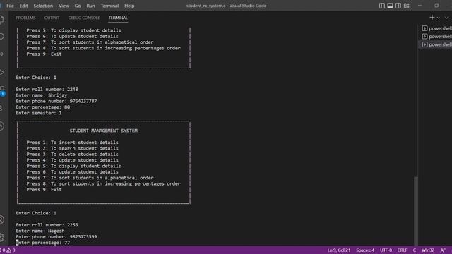 Student Management System - Data Structure Project (C programming) смотреть онлайн
