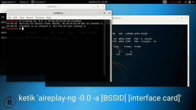 Tutorial Bruteforce Password pada Wifi di Kali Linux смотреть онлайн