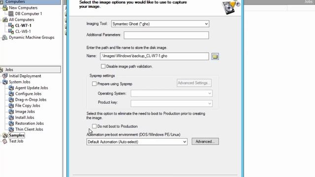 Creating a Backup Image of an Individual Computer | Symantec Support смотреть онлайн