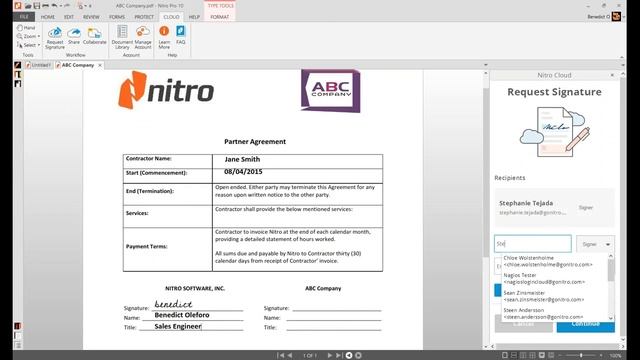Nitro Pro 10 Live Demo
