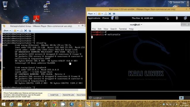 Hacking with Kali using Metasploit Framework смотреть онлайн