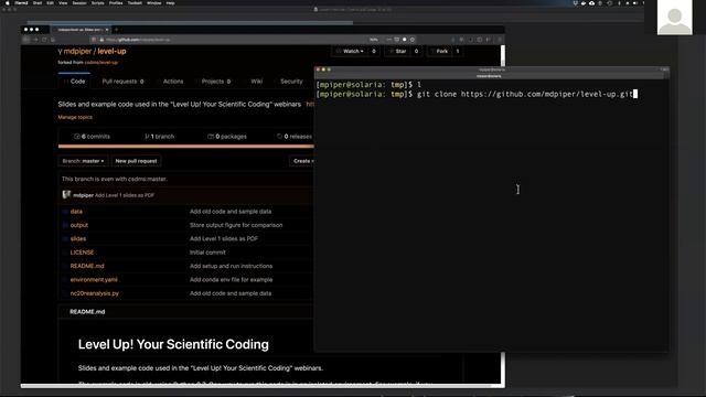 Level Up! Your Scientific Coding: Version Control with Git and GitHub смотреть онлайн