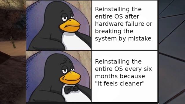 HEALTH ISSUES Linux Users SUFFER From... MEME WARNING | Reporter edition смотреть онлайн