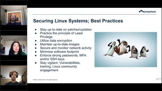 Best Practices for Securing and Managing Linux Devices | JumpCloud Webinar Clips {2022} смотреть онлайн
