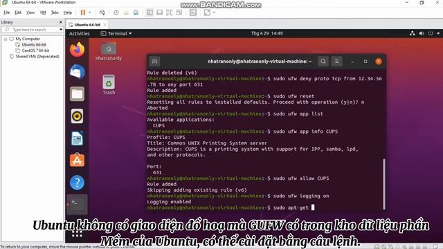 Tìm hiểu và cấu hình Firewall trên HĐH Ubuntu/CentOS смотреть онлайн