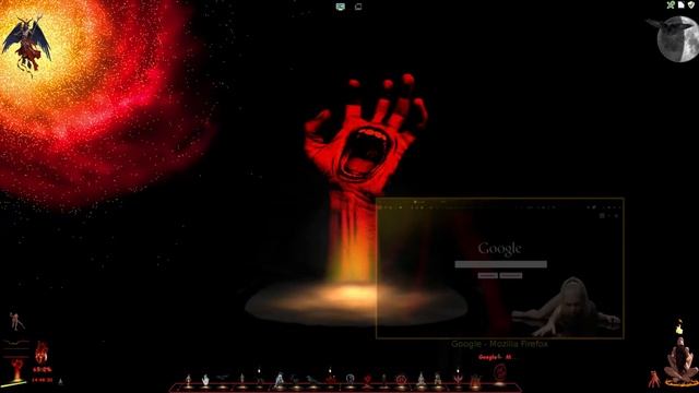 Cairo-Dock widget layer demo. Linux Mint 18.3 + Compiz + Cairo-Dock + Live Wallpaper смотреть онлайн
